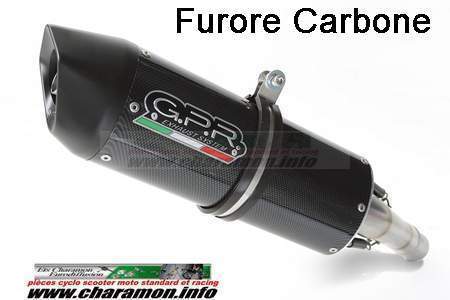 pot d'échappement  ligne 2 en 1 GPR pour husqvarna  410-610 TE-E  SMS Supermotard - Image 3